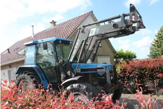 Ford 6640 met voorlader