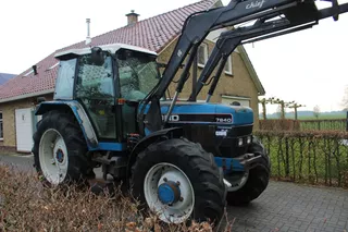 Ford 7840 SLE met voorlader