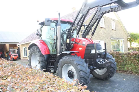 Case IH Maxxum 110 multicontroller geveerde vooras